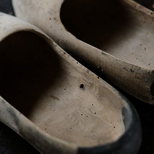 枯れた木靴