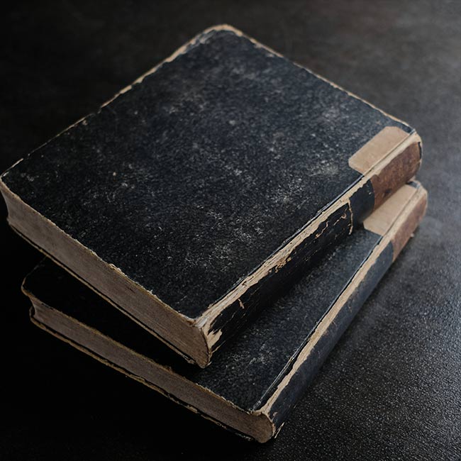 1830年代のドイツ語辞書（ディスプレイブック）