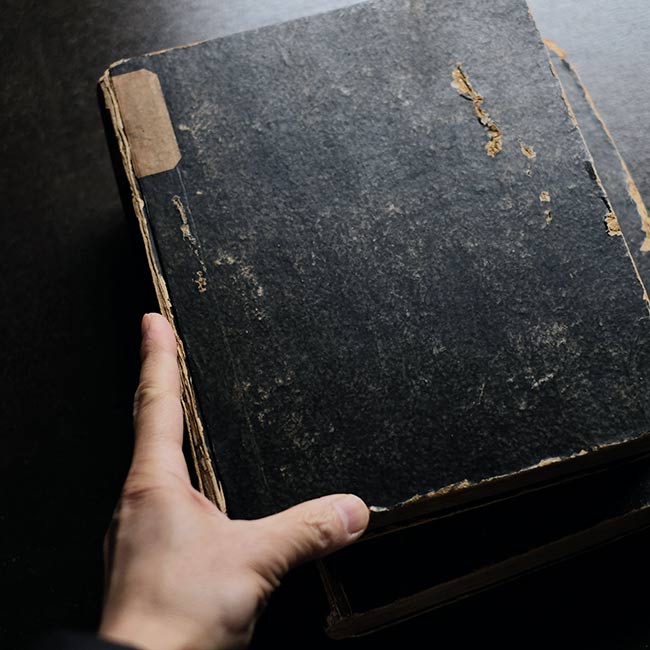 1830年代のドイツ語辞書（ディスプレイブック）