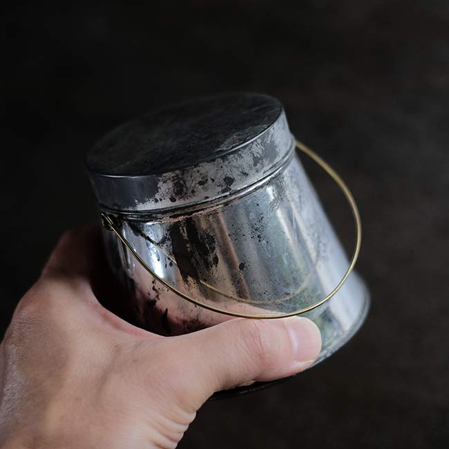 油絵具用の筆洗器