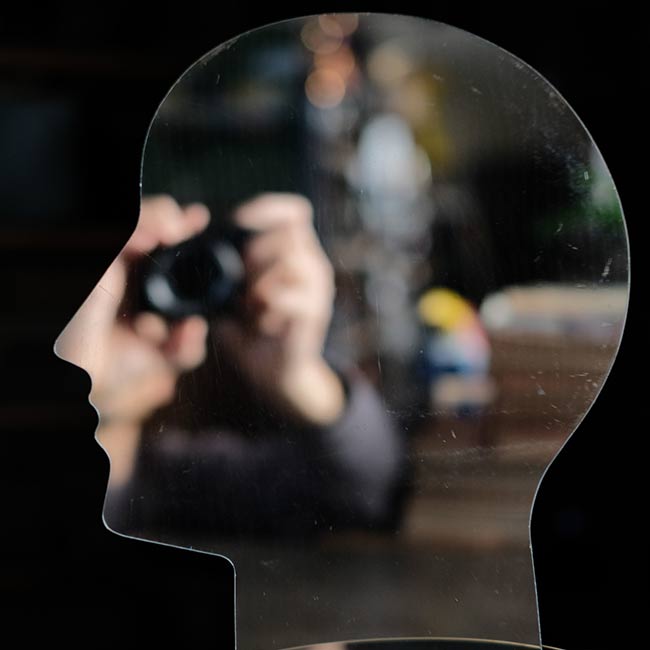 YAMAHA 卓上ミラー