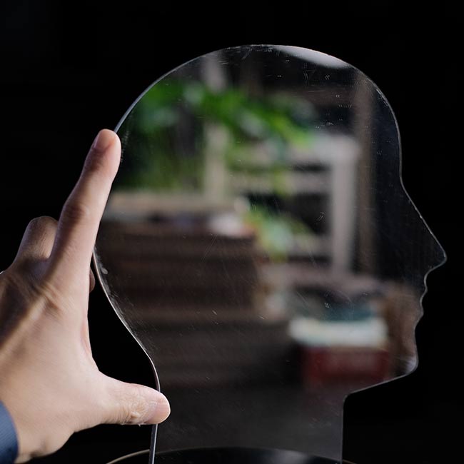 YAMAHA 卓上ミラー