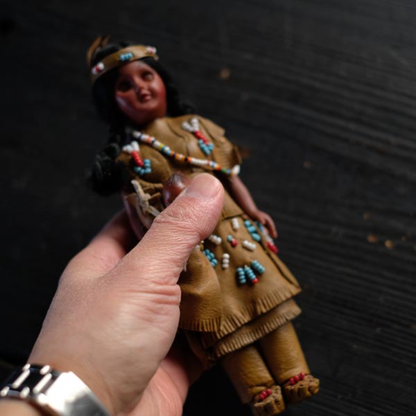 Carlson Dolls インディアンの親子 – zakka store towi