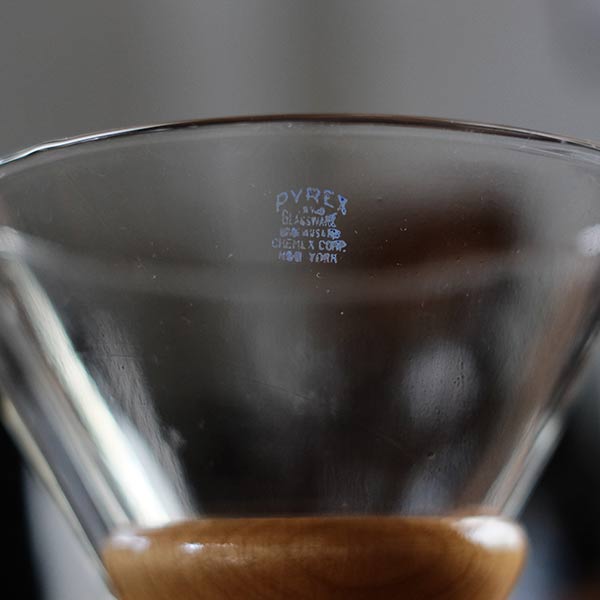 Pyrex Chemex オールド・ケメックス CM-3（2～8CUP）エンボス刻印入り