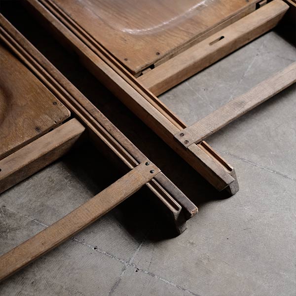 デンマーク製 BRAMIN 木製折りたたみチェア