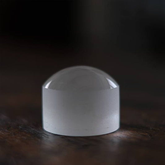 Small dome-shaped tabletop magnifying glass
