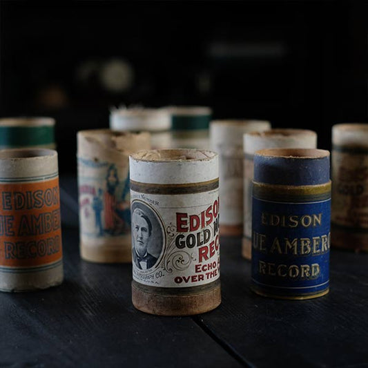 円筒型エジソンレコードのケース
