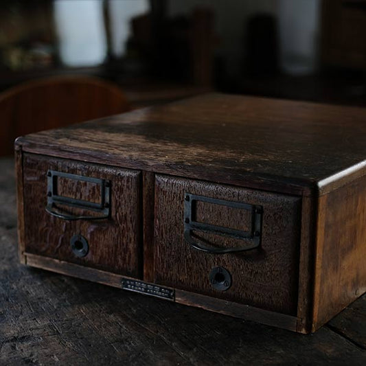 Wooden file storage