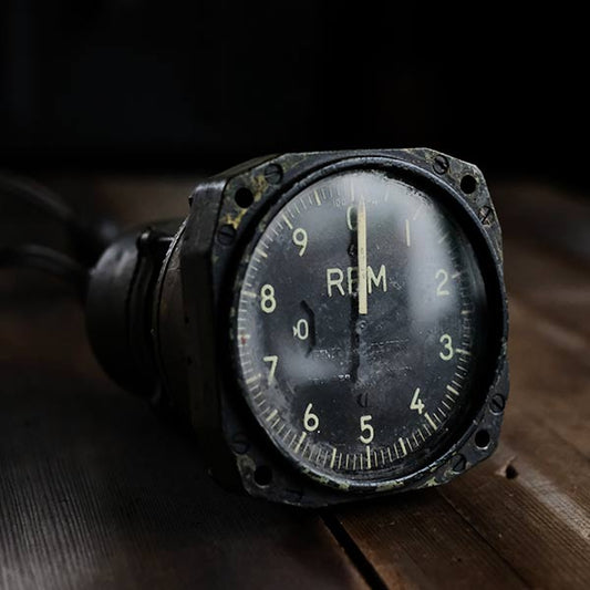 GE USNAVY aircraft tachometer