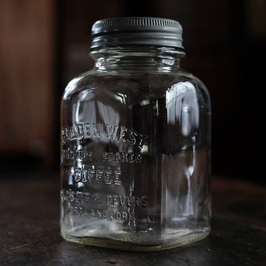 Golden West Coffee Jar