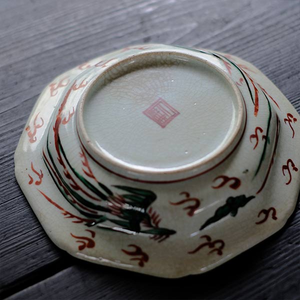 呉須赤絵 菓子鉢