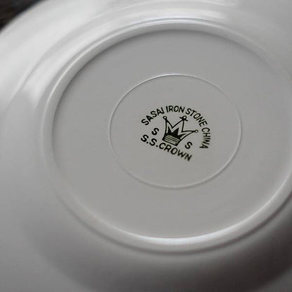 SASAI IRONSTONE デザート皿 φ18cm