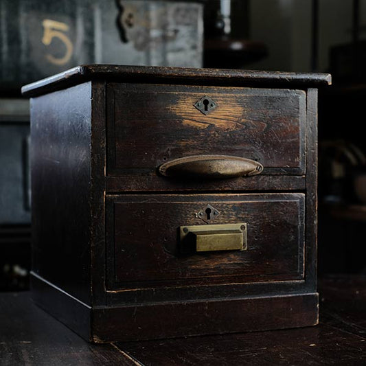 Kunimatsu style cash register with small drawer