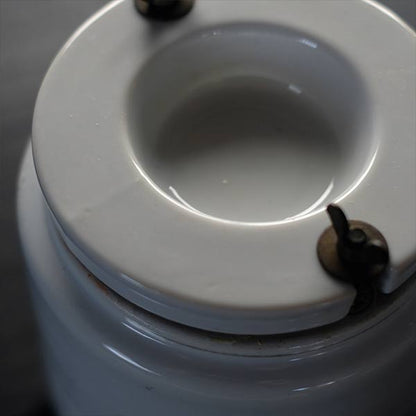 Thick porcelain container L