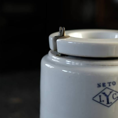 Thick porcelain container L