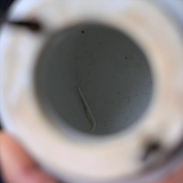 Thick porcelain container S