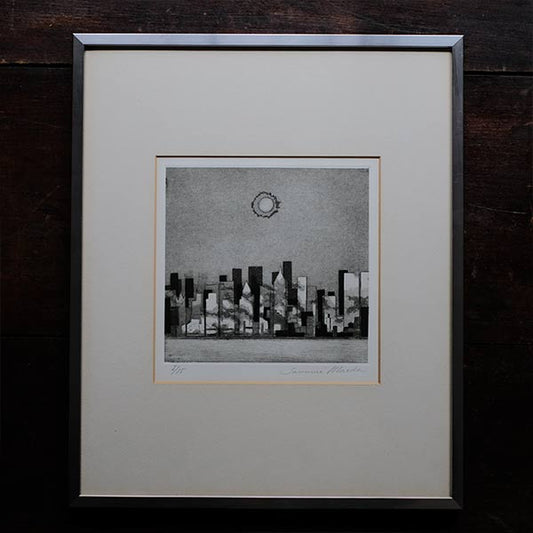 "Manhattan" Lithograph by Sanami Maeda