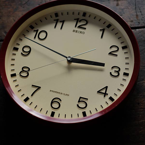 SEIKO（セイコー）Synchronous Clock 掛け時計 電池式クオーツ 