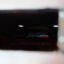 画像をギャラリービューアに読み込む, メーカー不明の角型掛け時計 電池式クオーツムーブメント交換済み
