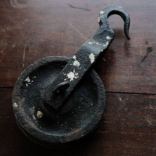 Cast iron pulley
